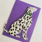Sitting Dalmatian Card