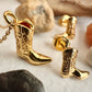 Dolly Cowboy Boot Stud Earrings