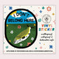 I Don't Belong Vinyl Sticker