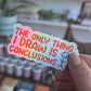 Drawing Conclusions Sticker - Holographic