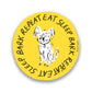 Eat Sleep Bark Sticker