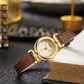 Edith Gold Framed Wrist Watch