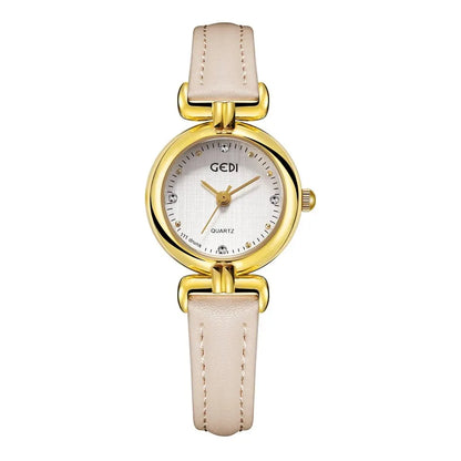 Edith Gold Framed Wrist Watch