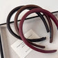 Faux Leather Hairband
