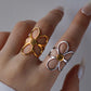 Gold Flower Child Ring