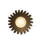 6 x 4.25" Brass Fluted Planter