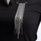Chain Fringe Lapel Pin