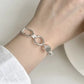 Silver Geo Bracelet