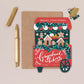Gingerbread Cart Christmas Card