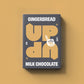 Gingerbread Milk Chocolate Bar Up-Up