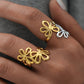 Gold Flower Power Ring