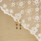 Gold Huggies with Bead Charms