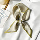 Vintage Inspired Tonal Silky Scarf