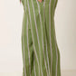 Green Striped Pants