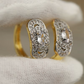 Vintage Style Halo Hoops