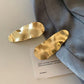 Hammered Hair Clips Set/2