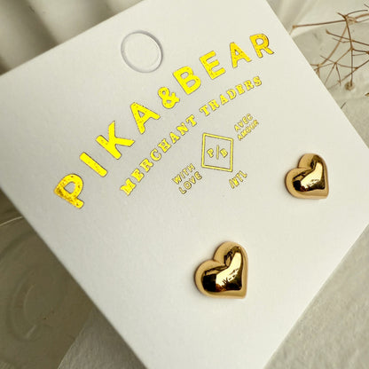 Little Heart Stud Earrings