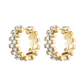 Heli Crystal Hoops