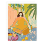 Inhale. Exhale. Greeting Card