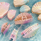 Iridescent Shell Hair Claws