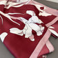 Vintage Inspired Iris Print Scarf