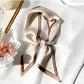 Vintage Inspired Tonal Silky Scarf