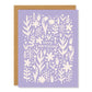 Lavender Floral Anniversary Card