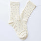 Frill Polka Dot Crew Socks