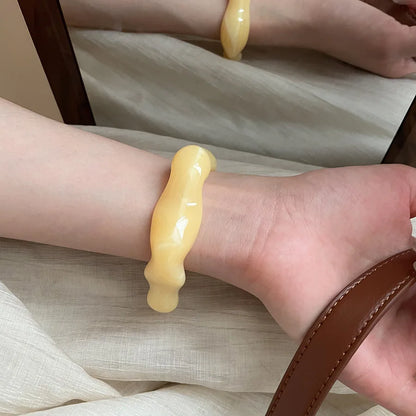 Twisted Acrylic Cuff