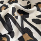 Vintage Style Leopard Print Silky Scarf