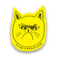 Snitty Kitty Sticker - Live Laugh Love