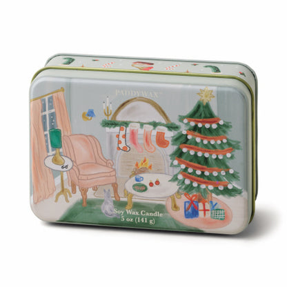 Paddywax Christmas Tin Candles