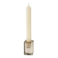 Luca Grey Glass Candlesticks