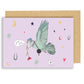 Lucky Pigeon Card