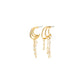Lunith Gold Hoop Earrings