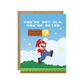 Super Mario Birthday Card