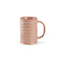 Memento Striped Ceramic Mug