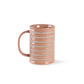 Memento Striped Ceramic Mug