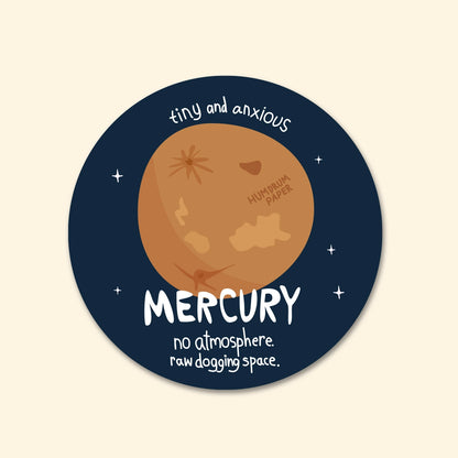 Humdrum Paper Planetary Stickers