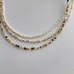 Sand Dune Micro Beaded Necklaces