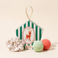 Mini Bath Bomb Ornament Set - Deer