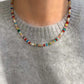 The Mixed Media Beaded Necklace