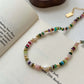 The Mixed Media Beaded Necklace