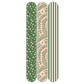 Pink + Green Patterned Nail File Set