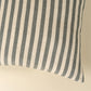 20x20 Thin Stripe Pillow - Slate