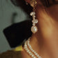 Natural Baroque Pearl Drop Earrings