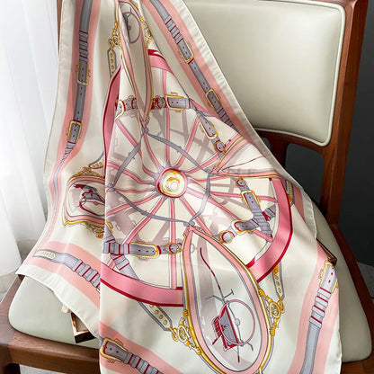 Vintage Inspired Nautical Print Scarf