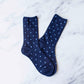 Tonal Heart Socks