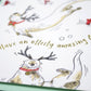 Holiday Otters Christmas Card