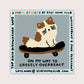 Overreact Vinyl Sticker